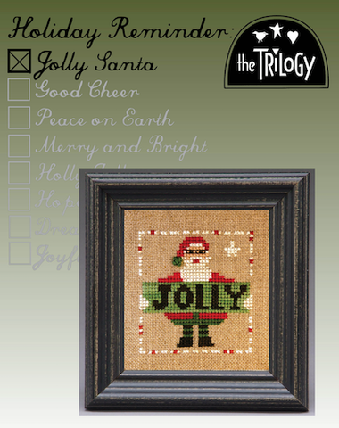 Holiday Reminder: Jolly Santa by The Trilogy
