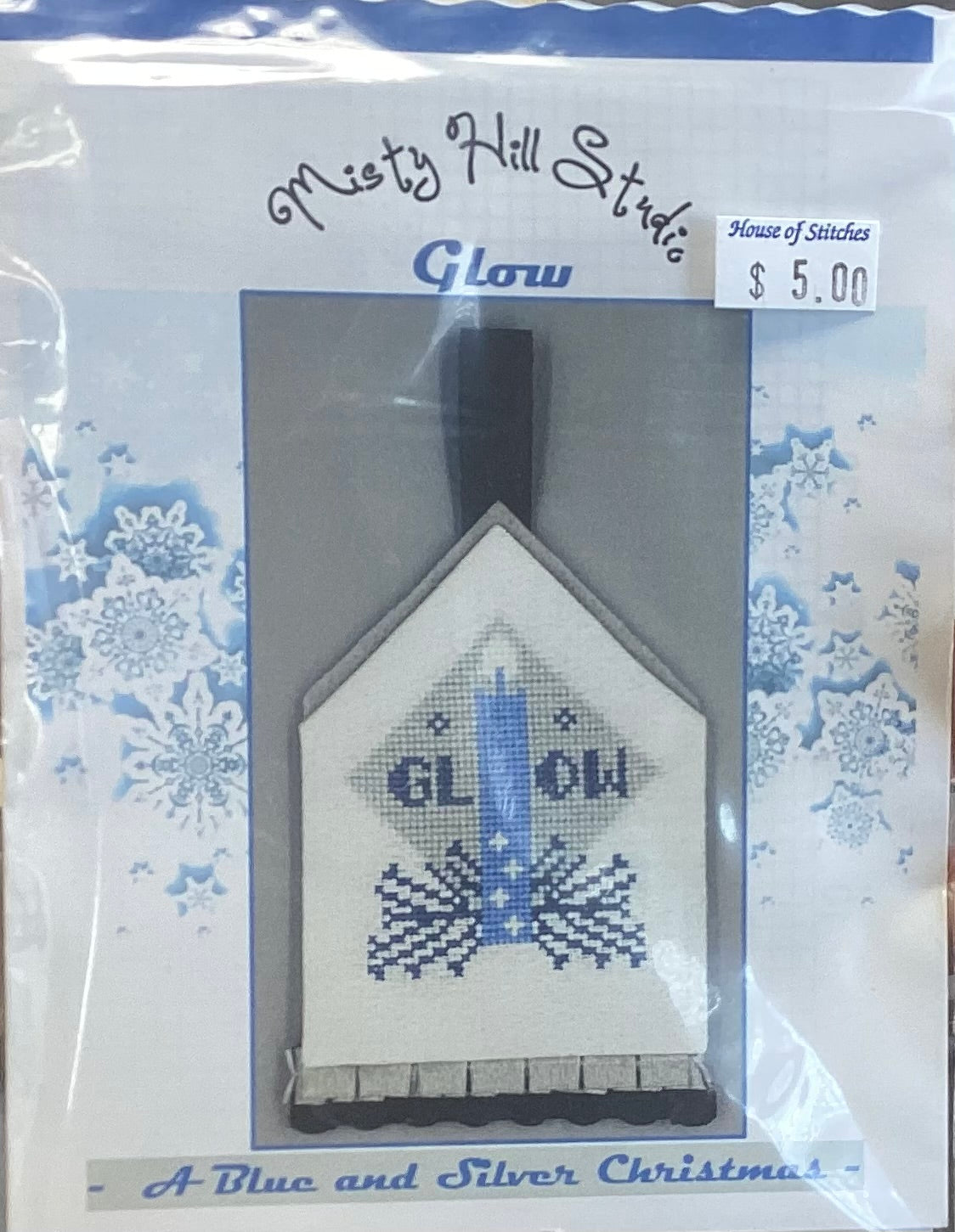 A Blue and Silver Christmas: Glow by Misty Hill Studio
