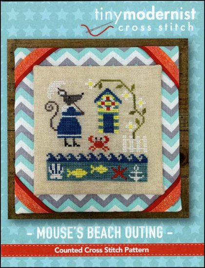 Mouse’s Beach Outing by Tiny Modernist