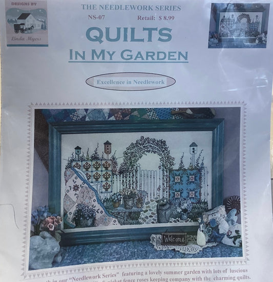 The Needlework Series: Quilts in My Garden by Designs by Linda Myers