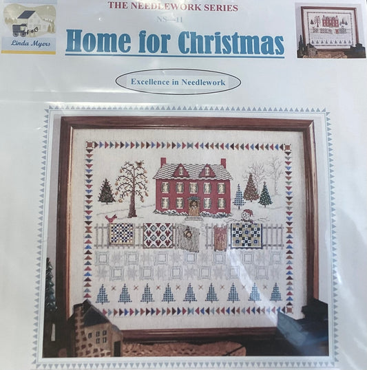 The Needlework Series: Home for Christmas by Designs by Linda Myers