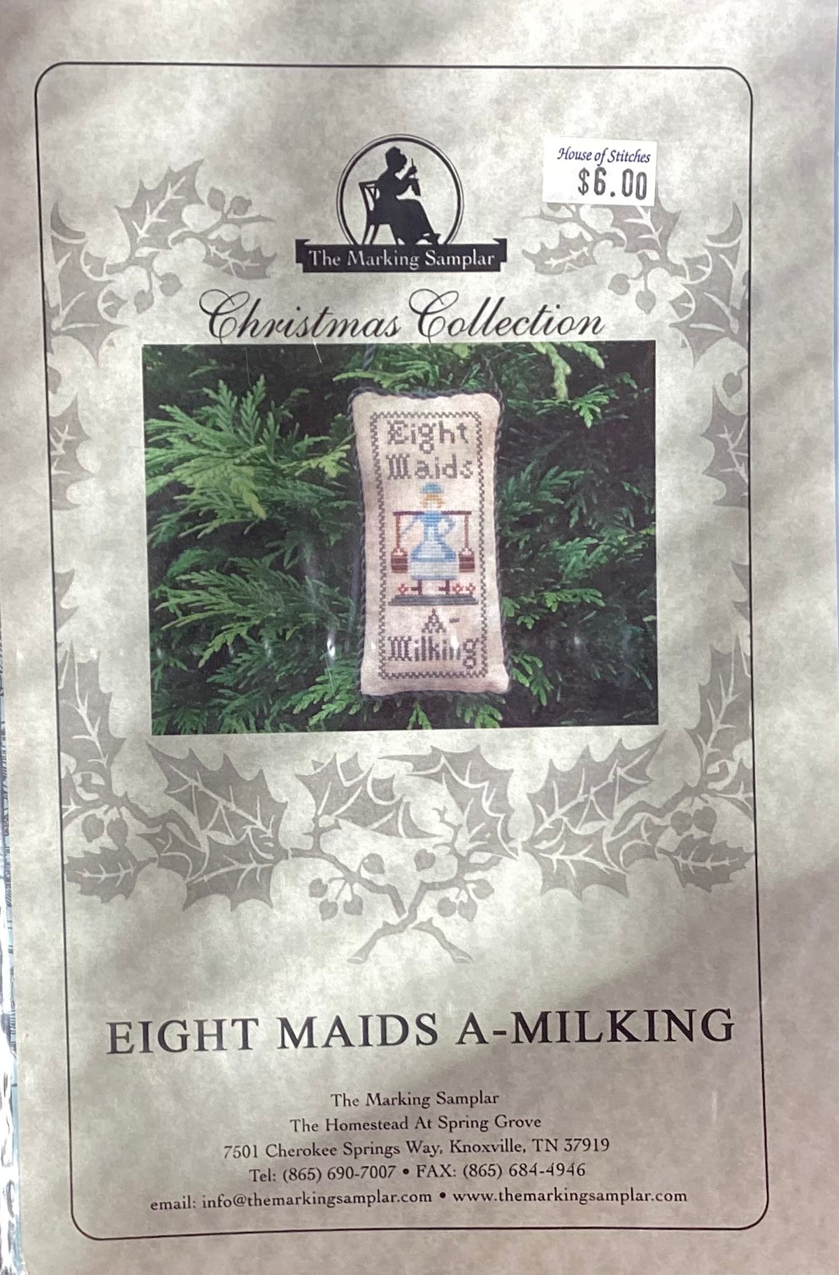 Eight Maids A-Milking by The Marking Samplar