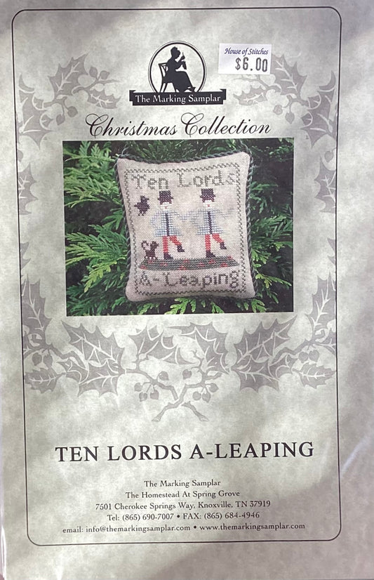 Ten Lords A-Leaping by The Marking Samplar