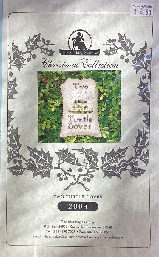 Two Turtle Doves 2004 by The Marking Samplar