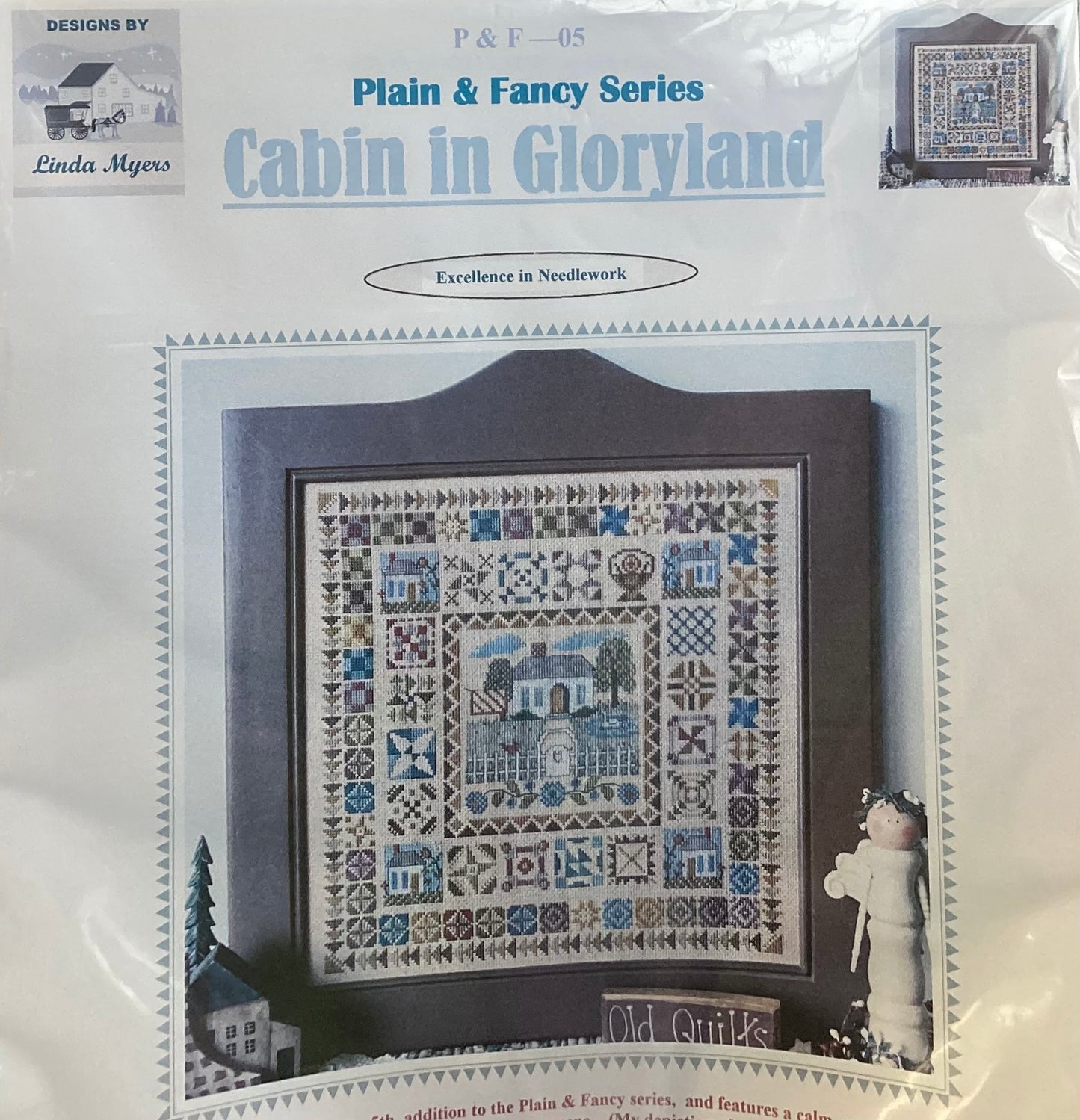 Plain & Fancy Series: Cabin in Gloryland by Designs by Linda Myers