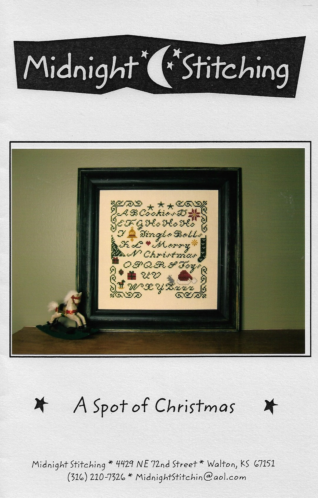 A Spot of Christmas by Midnight Stitching