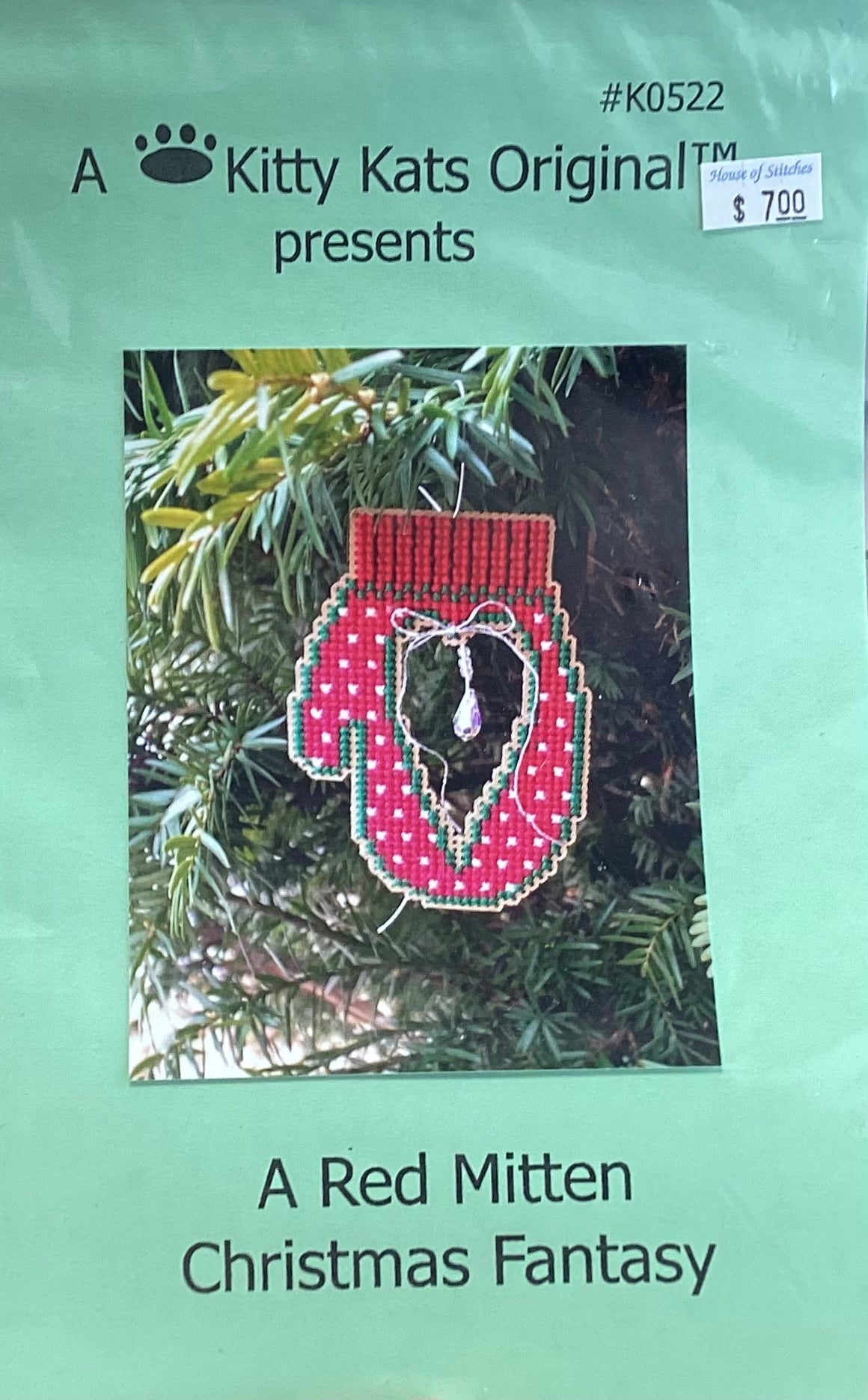 A Red Mitten Christmas Fantasy by A Kitty Kats Original