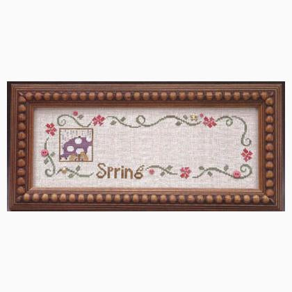 Spring: Border + Umbrella Girl by The Trilogy