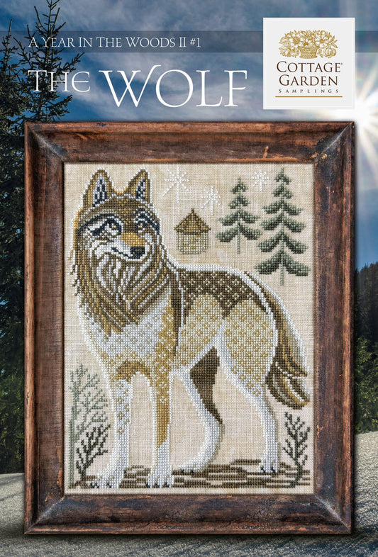 A Year in the Woods II: #1 The Wolf by Cottage Garden Samplings