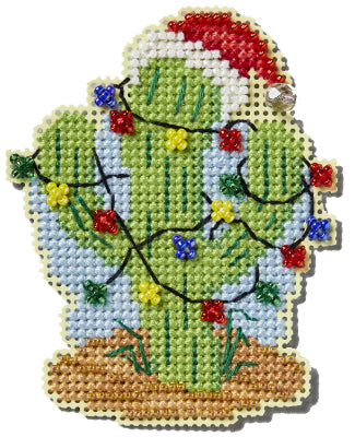 Christmas Cactus: Winter Holiday Collection Kit 2024 By Mill Hill