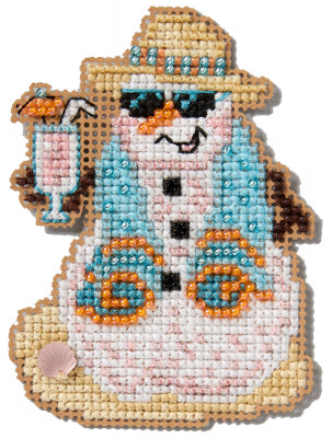 Snowman Vacation: Winter Holiday Collection Kit 2025 By Mill Hill