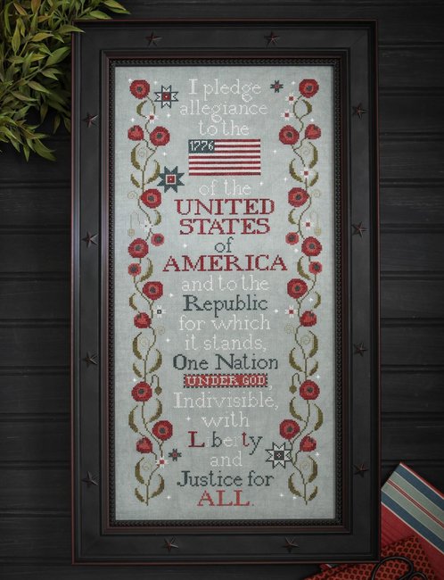 The Pledge of Allegiance  by Plum Street Samplers