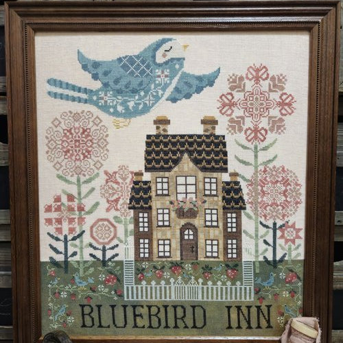 Bluebird Inn by Quaint Rose Needlearts
