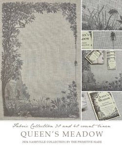 Queens Meadow Linen By The Primitive Hare
