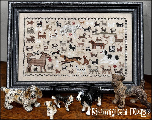 Sampler Dogs by The Scarlett House