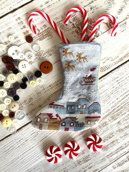 Stocking Series: Santa is Coming by Romy's Creations