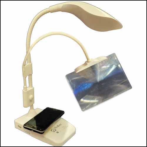 ViviLux Go Lightly LED Task Lamp w/Magnifier