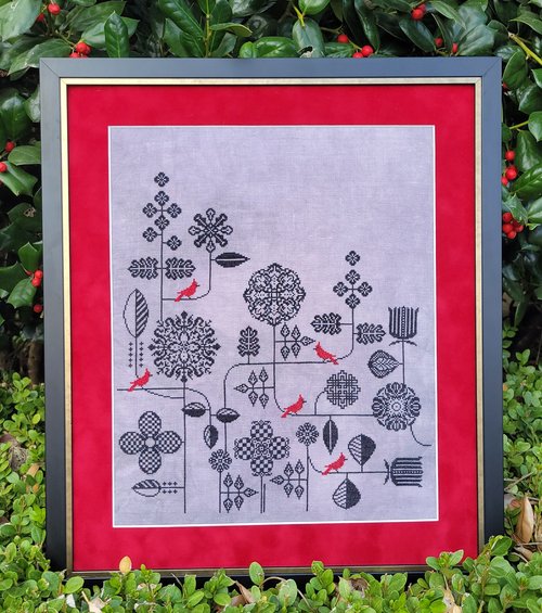 Midnight Garden by Wildflower Stitching