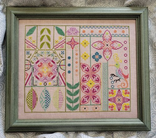 Funky Bird by Wildflower Stitching
