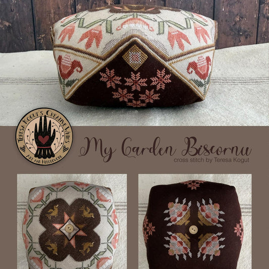 My Garden Biscornu by Teresa Kogut