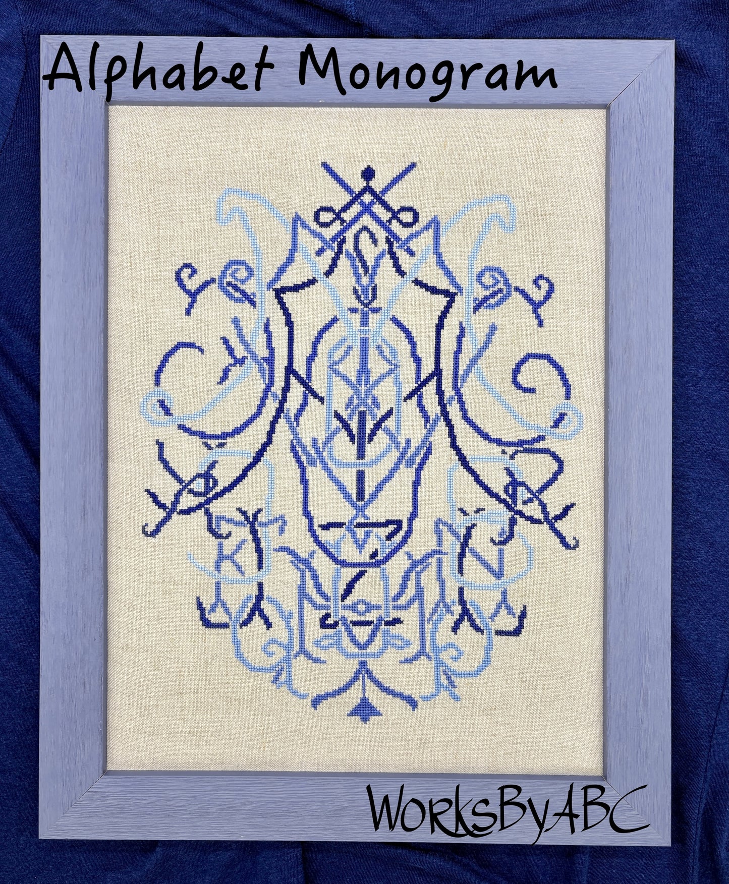 PREORDER! Alphabet Monogram by Works By ABC