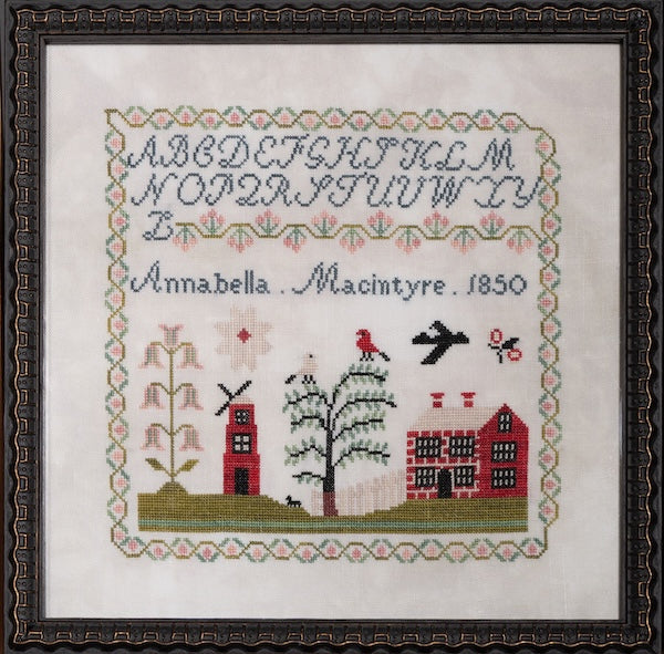 PREORDER! Annabella Mcintyre-1850 by Olde Willow Stitchery