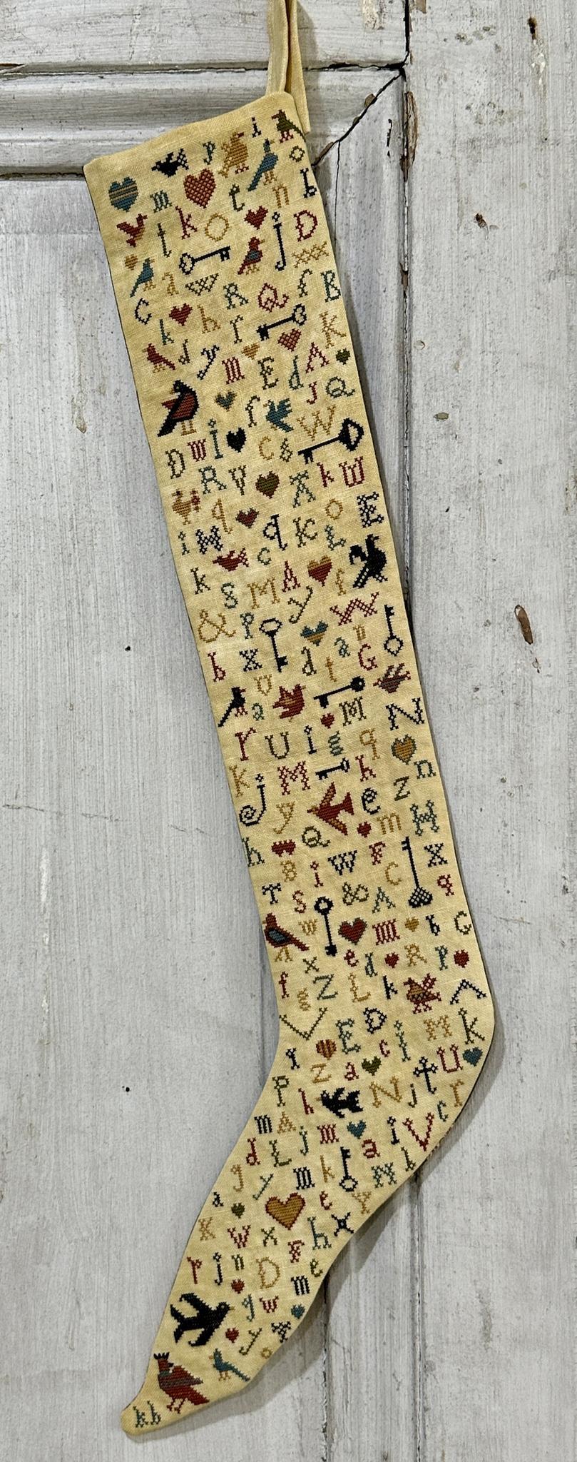 PREORDER! A Primitive Stocking by Kathy Barrick