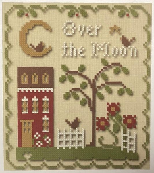 Sun, Moon, and Stars: Over the Moon by Little House Needleworks