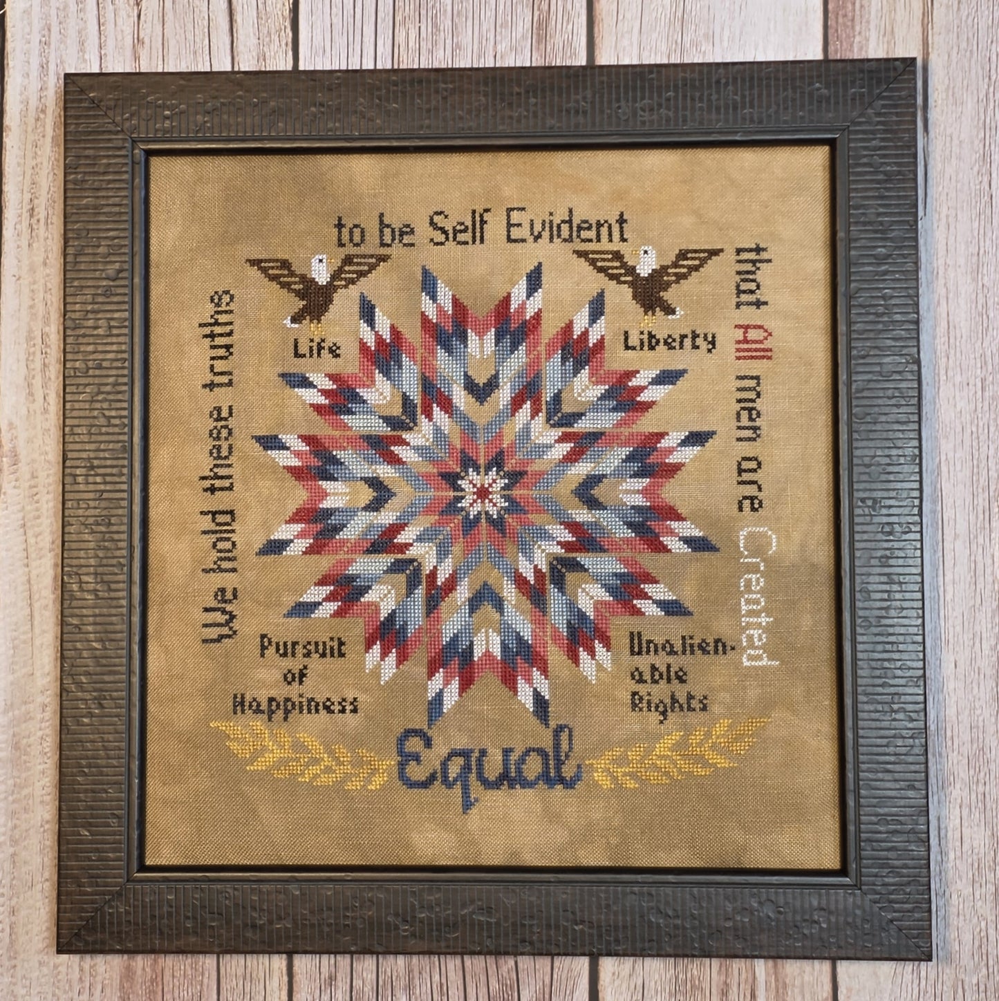 PREORDER! Created Equal by Wildflower Stitching