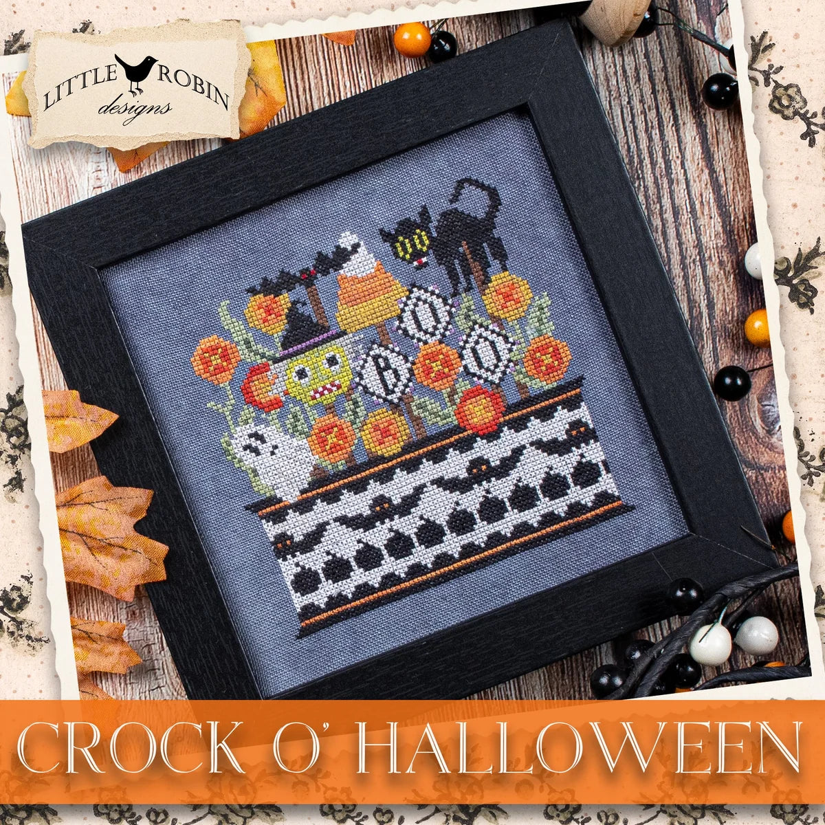 PREORDER! Crock O' Halloween by Little Robin Designs