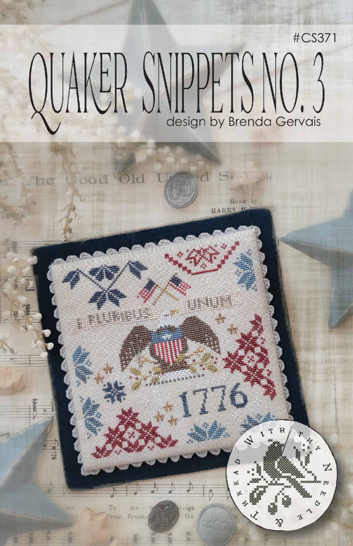 Quaker Snippets No. 3 by With Thy Needle & Thread