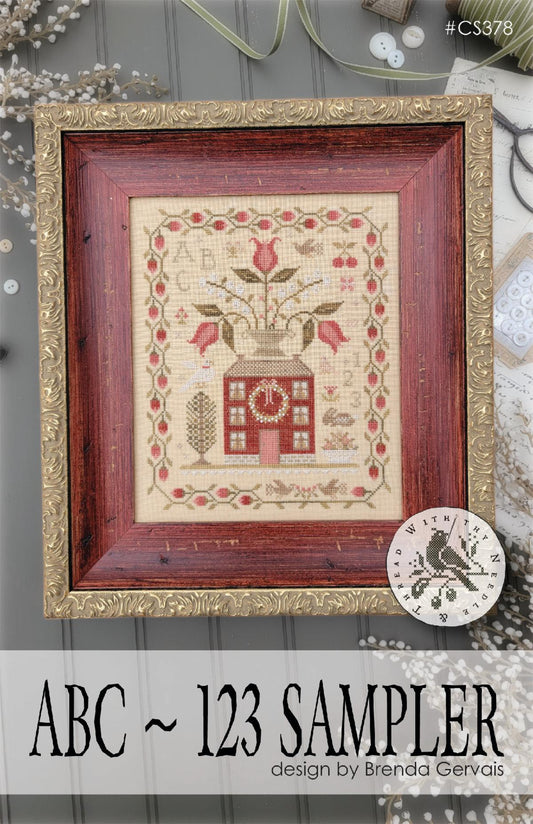 ABC 123 Sampler by With Thy Needle & Thread
