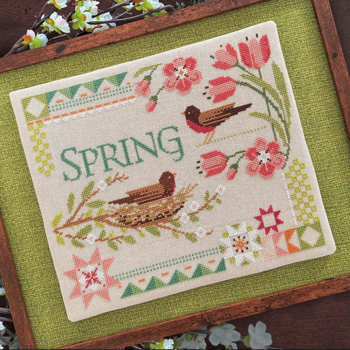Courier Duos: Spring Robins by Robin Pickens