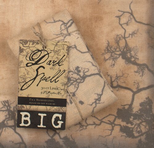 Dark Spell linen -big cut- by The Primitive Hare