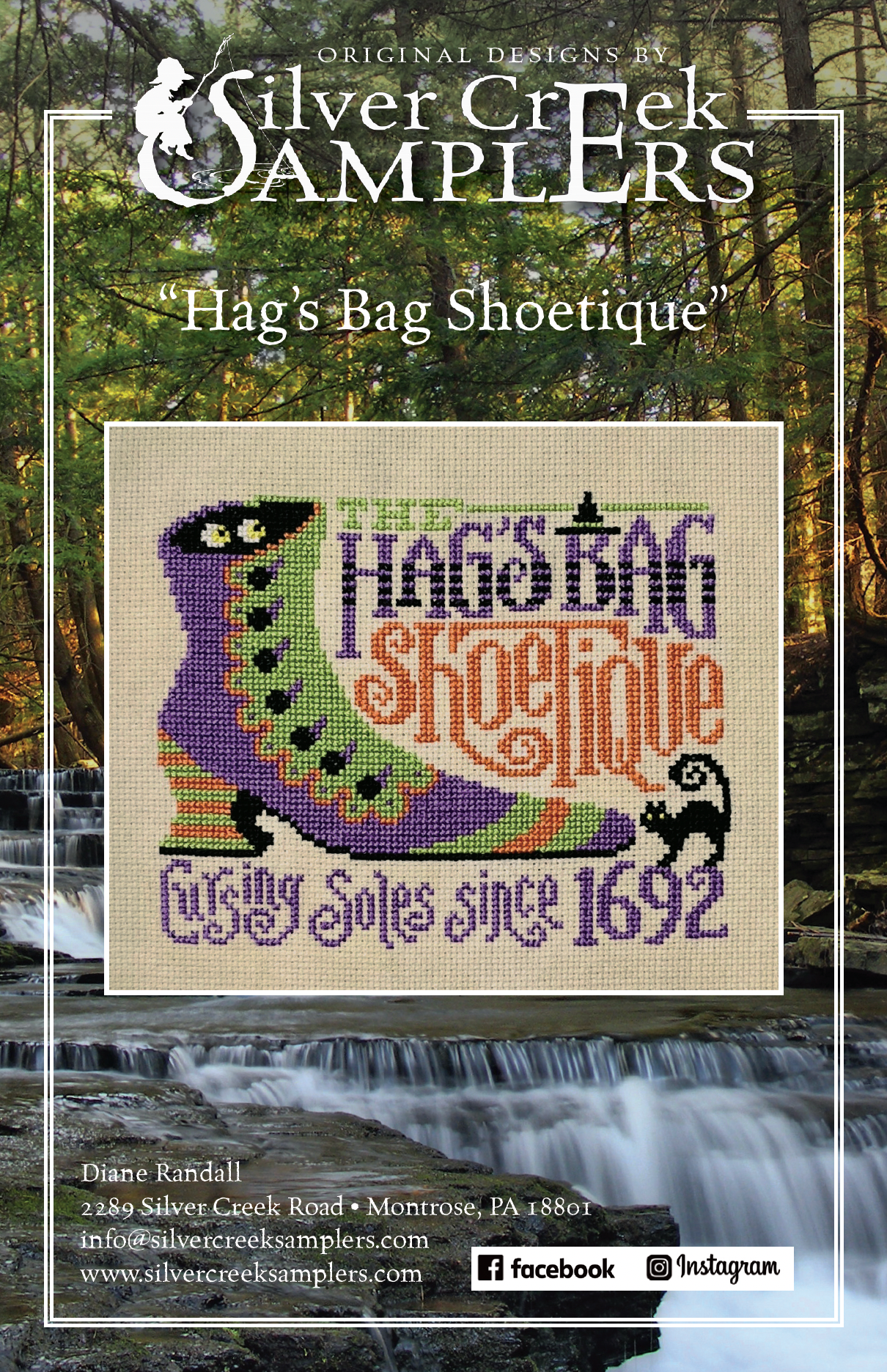 Hag’s Bag Shoetique by Silver Creek Samplers