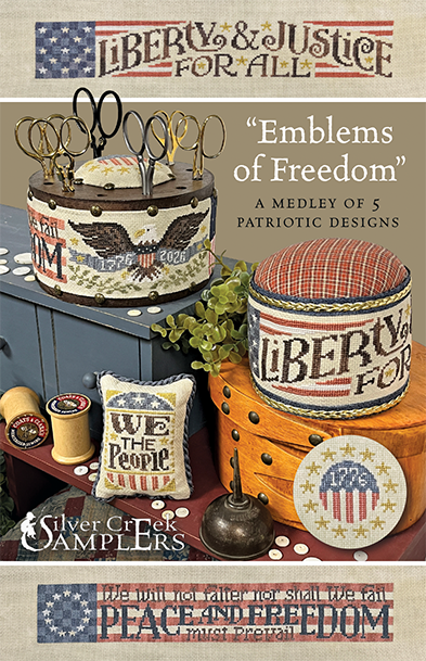 PREORDER! Emblems of Freedom by Silver Creek Samplers