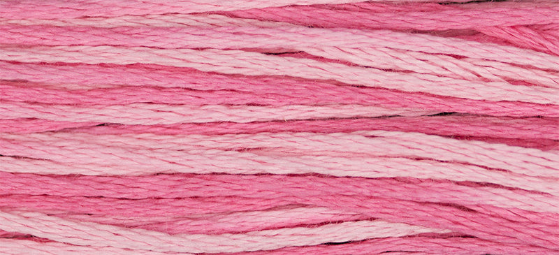 Emma's Pink Weeks Dye Works Embroidery Floss