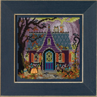 Haunted Cottage: Buttons & Beads, Autumn Series 2023 Kit by Mill Hill