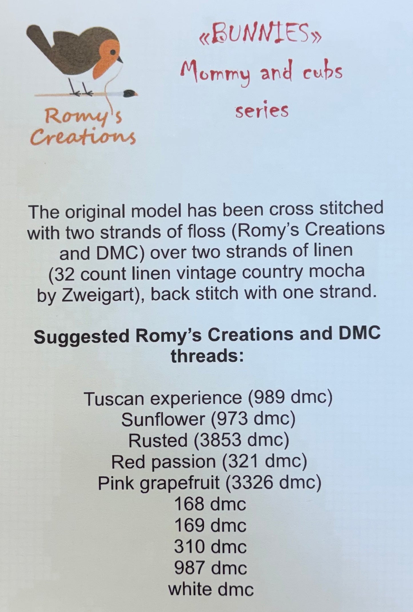 Mommy and Cub Series: Bunnies by Romy's Creations