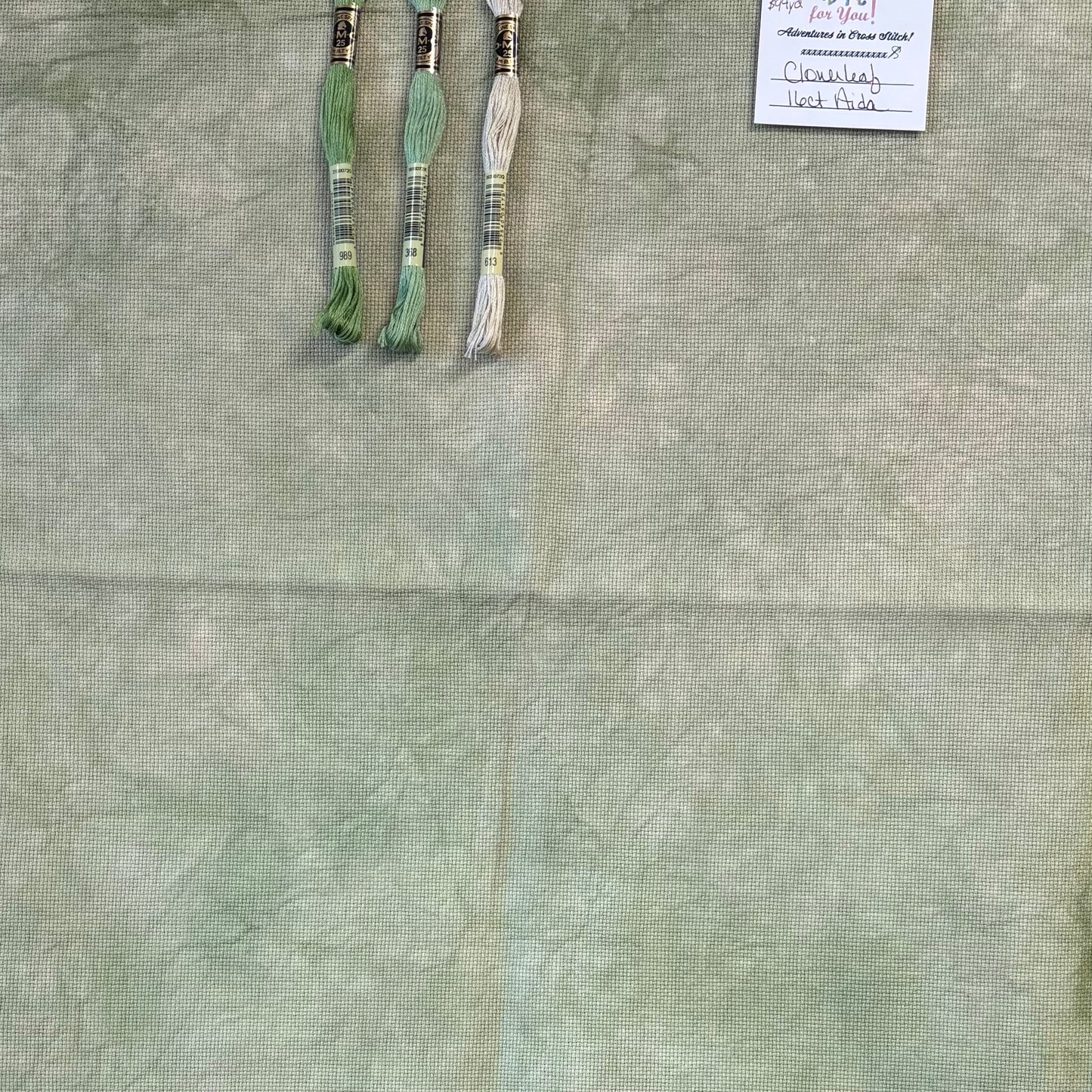 Cloverleaf aida by We Will DYE for You!