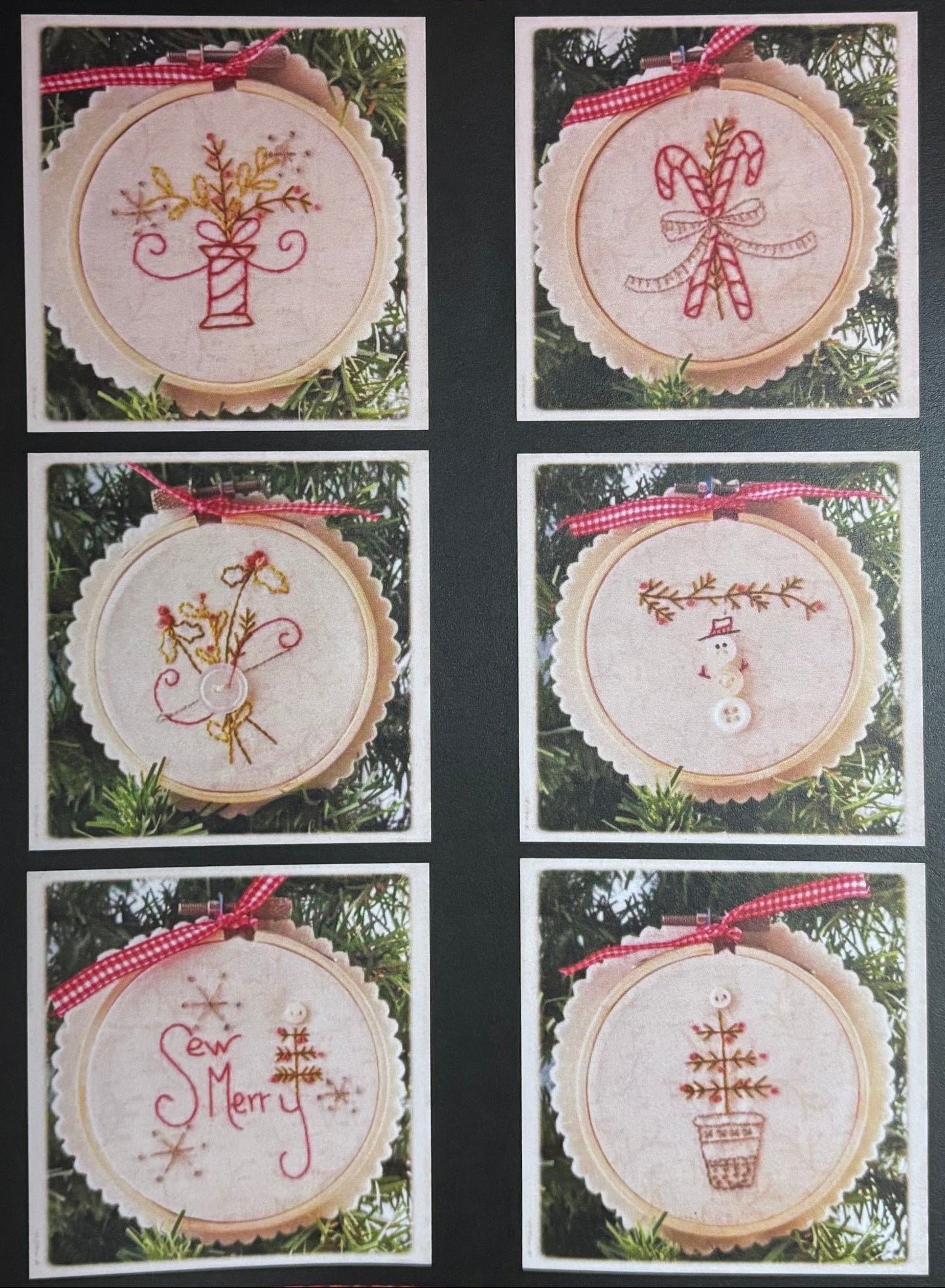 A Stitcher's Ornaments by Plumcute Designs