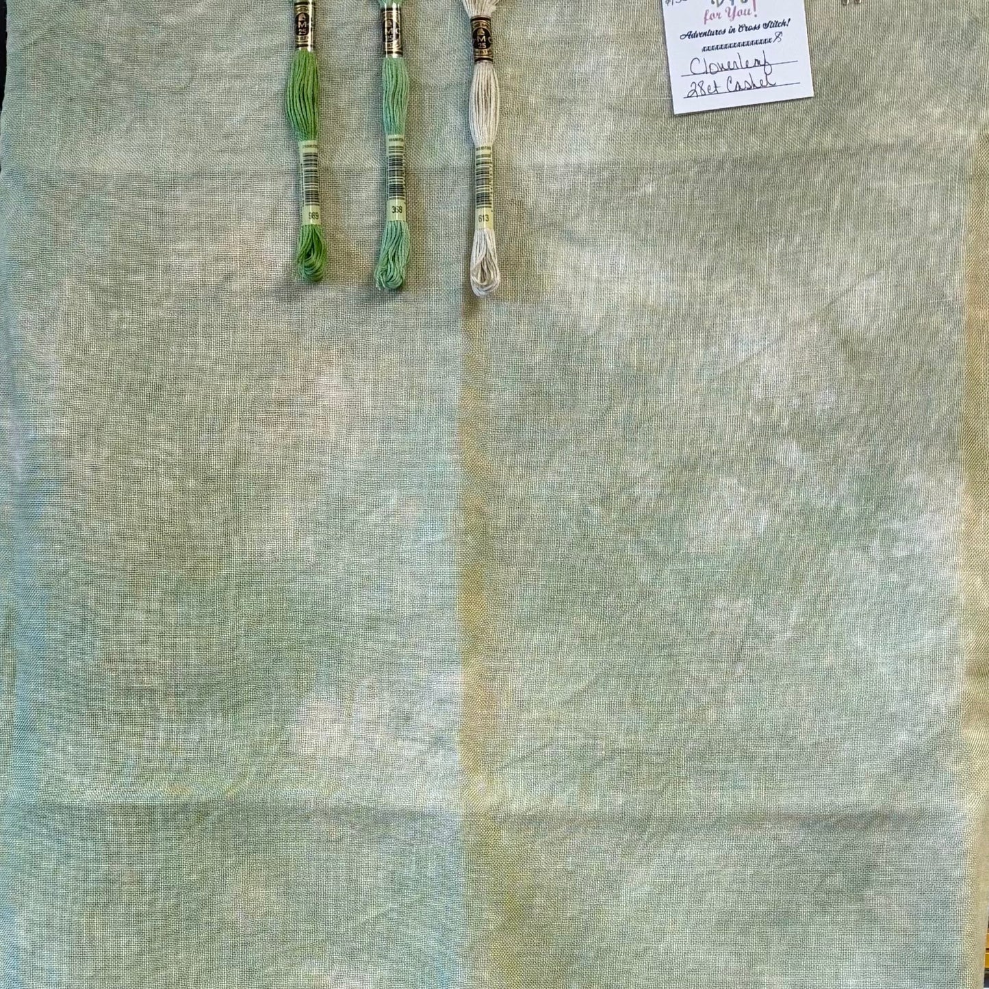 Cloverleaf linen by We Will DYE for You!