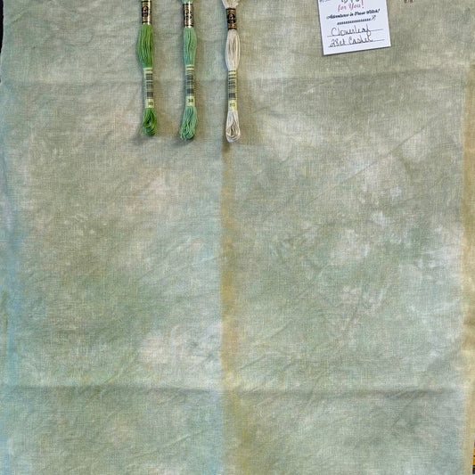 Cloverleaf linen by We Will DYE for You!