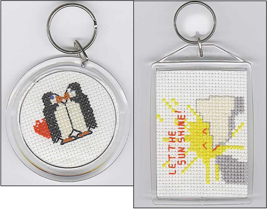 Acrylic Keychain, Floss Tag, or Ornament Tag