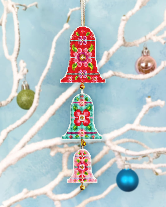 Merrily They Ring By Satsuma Street; Ornament Kit