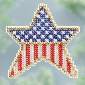 Spring Bouquet 2013: Patriotic Star Kit By Mill Hill