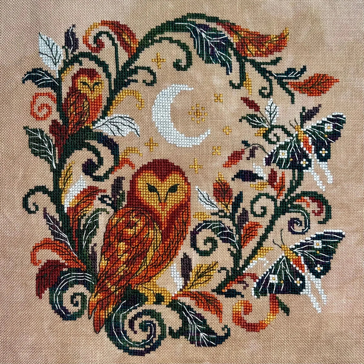 PREORDER! Mystical Owls by The Stitchin' Kitten