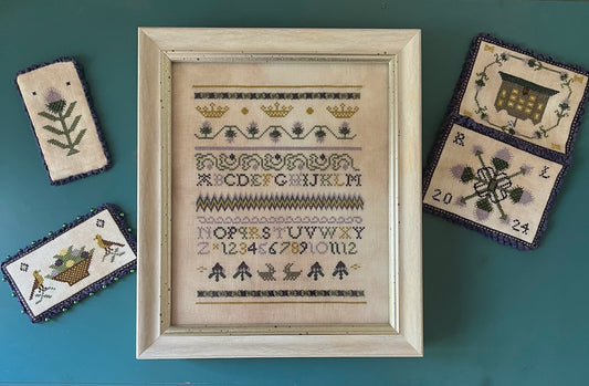 PREORDER! Royal Thistle by Olde Willow Stitchery Threads Inc.