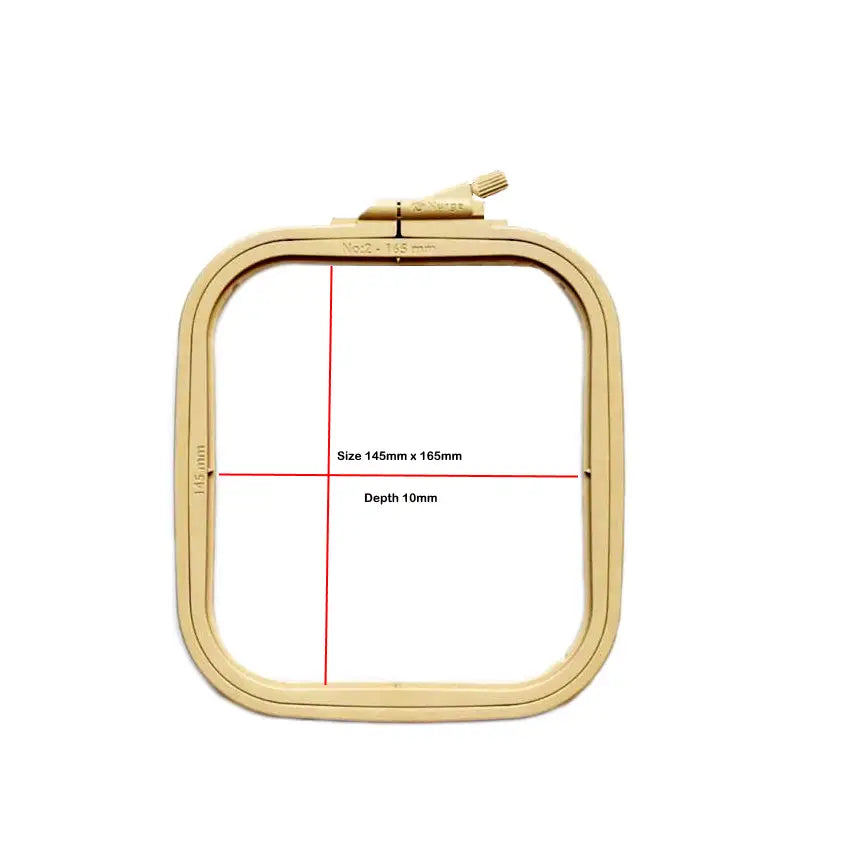 Square Plastic Hoops by Nurge