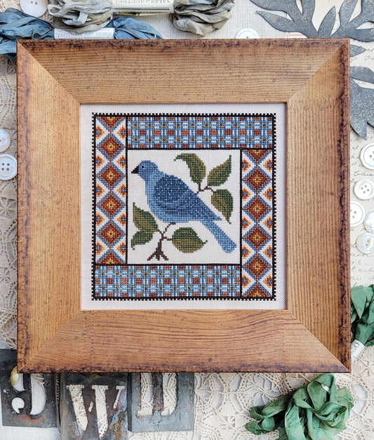 PREORDER! Plaid Bird by Hello From Liz Mathews